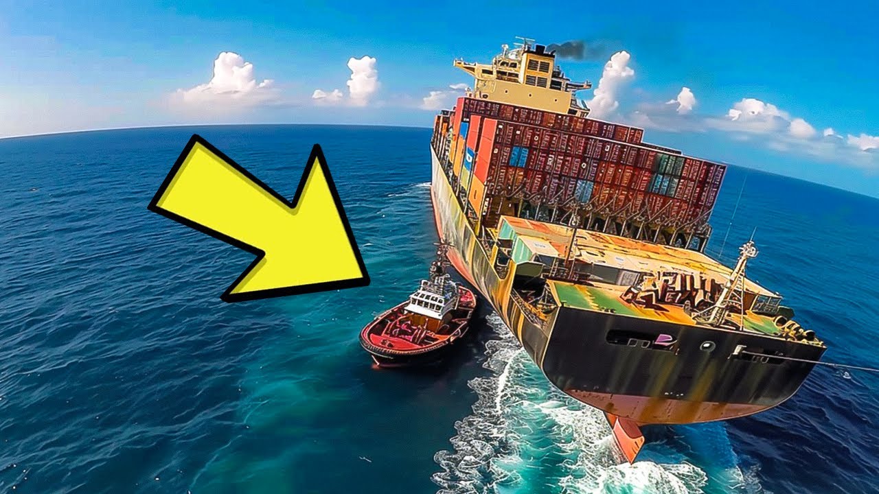 Container Ship Encounters Pirates – But What the Captain Does Next Stuns Them All! - YouTube